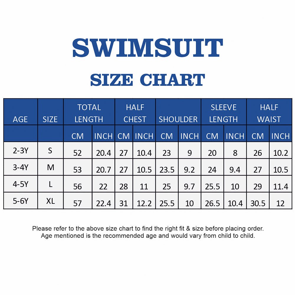 Blue Shark Printed Kids One Piece Swimwear With Free Cap Washbag and Detergent