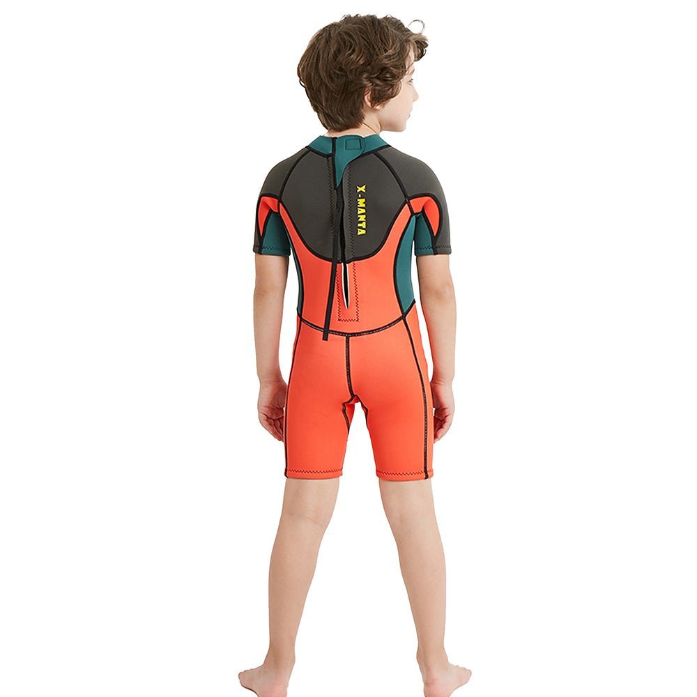 Superhero Kids Neoprene Knee Length Swimwear