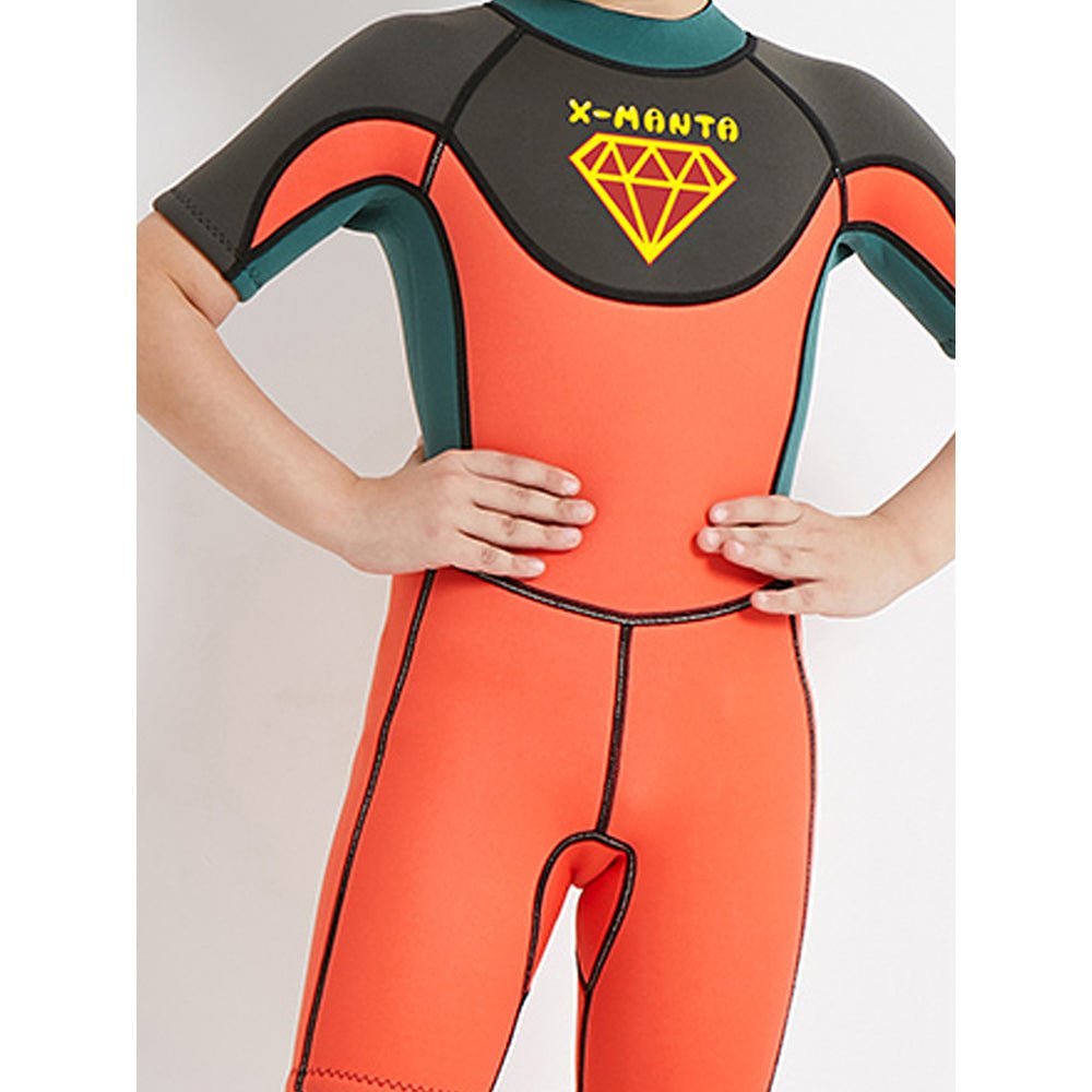Superhero Kids Neoprene Knee Length Swimwear