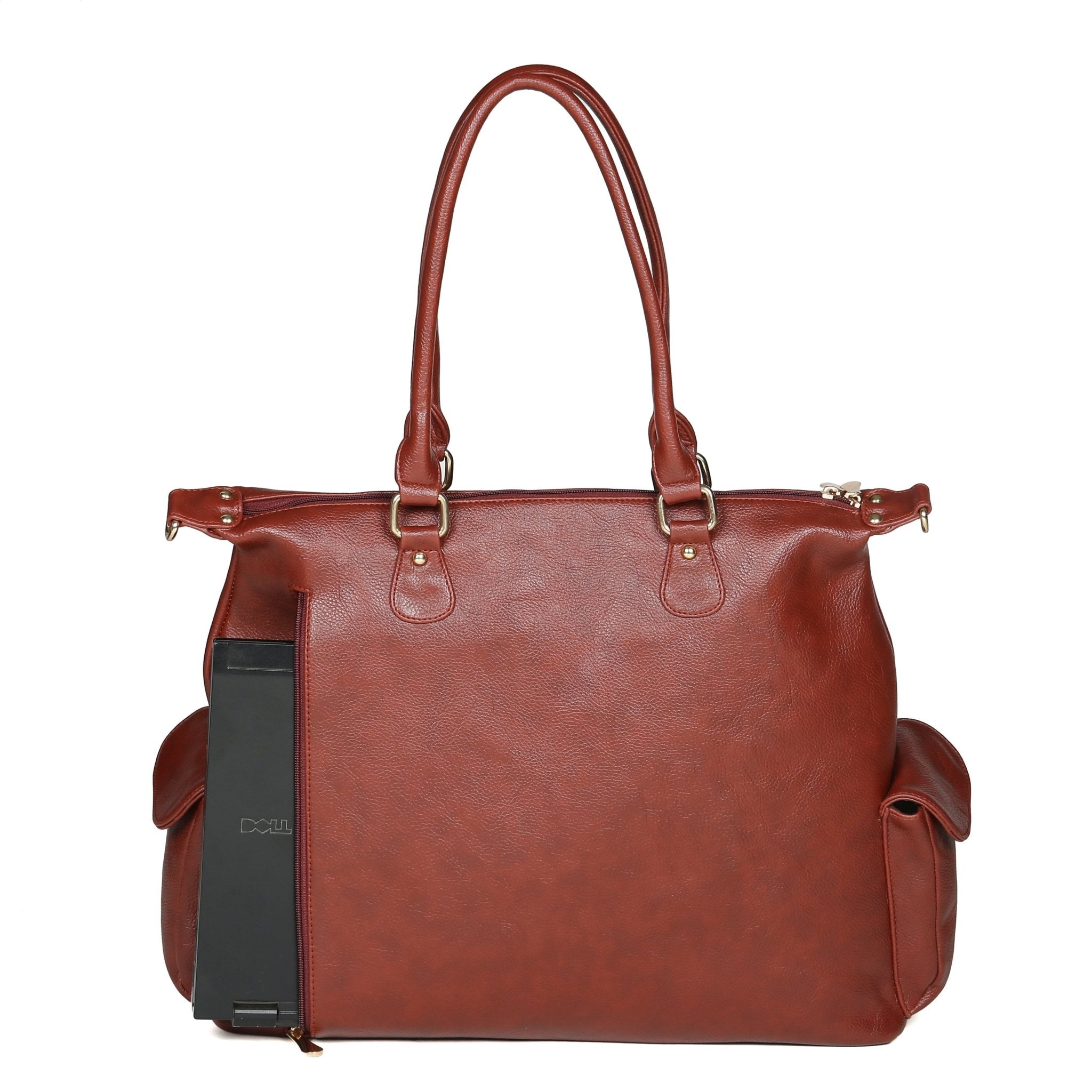  Love My Latte Premium Diaper Handbag Laptop Sleeve Tan
