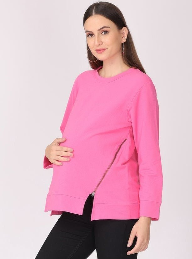  Love Potion Maternity and Nursing Sweatshirt Pink
