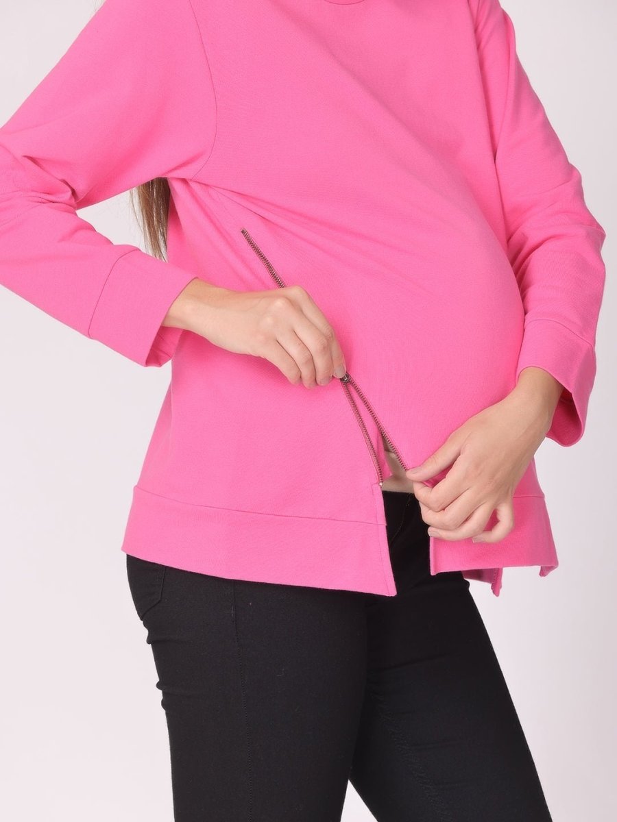 Love Potion Maternity and Nursing Sweatshirt Pink