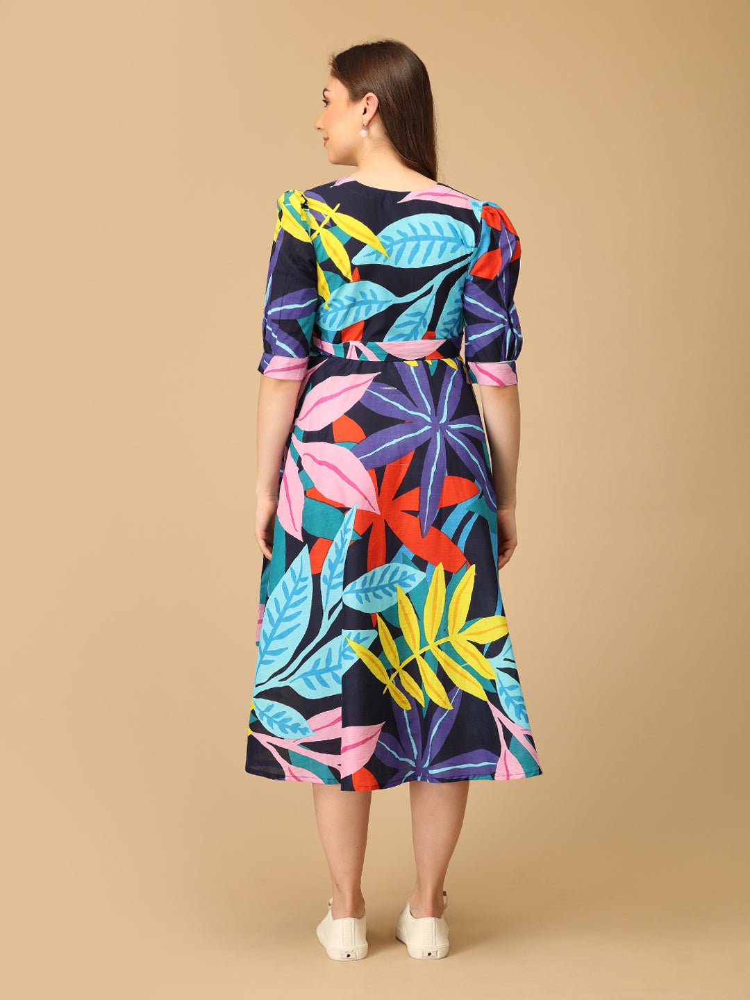  Lumea Maternity and Nursing Wrap Dress Multi