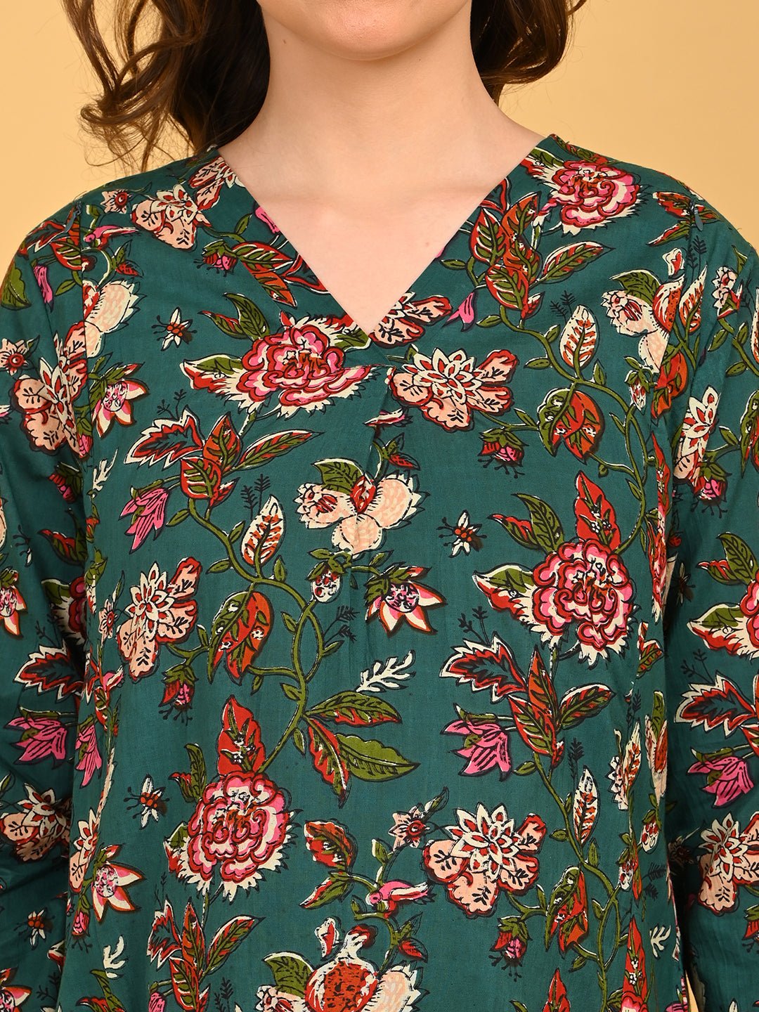  Lush Out Maternity and Nursing Dress Green