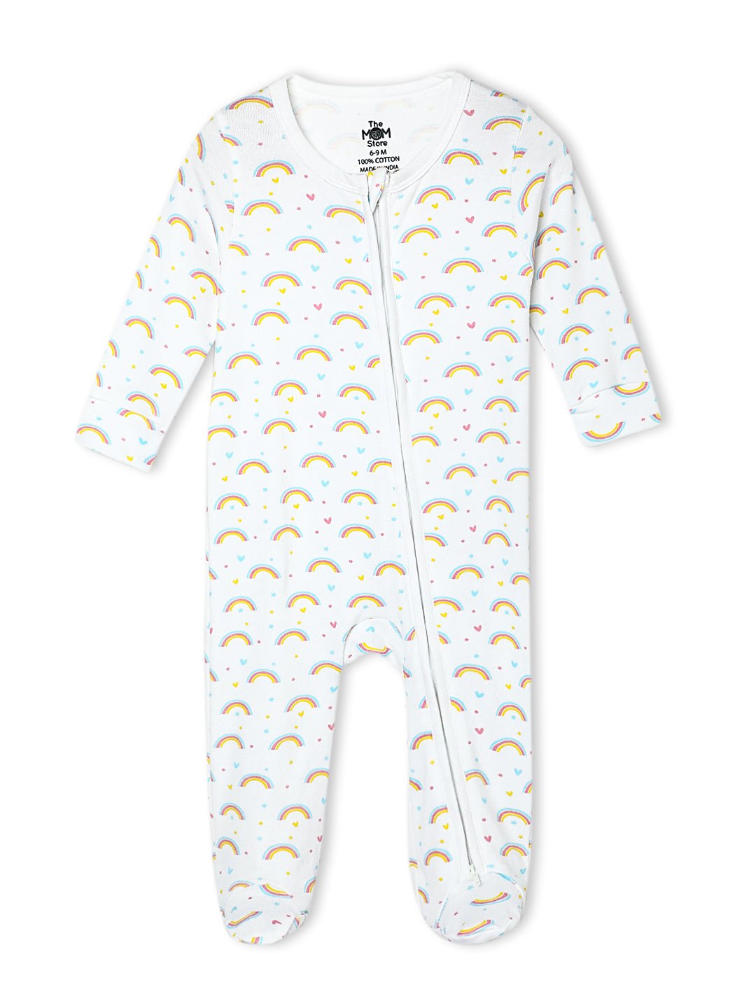  Magic Bow Infant Zipper Romper