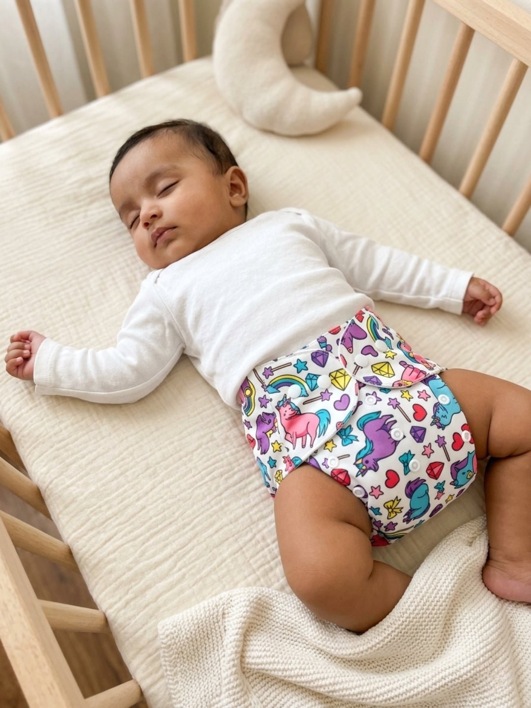 Make Some Magic Print Reusable Waterproof Cloth Diaper For Babies