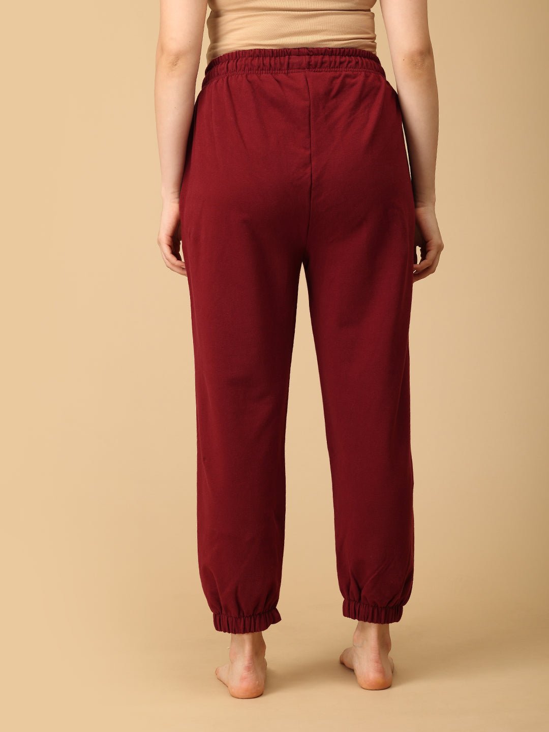  Maroon Maternity Joggers Maroon