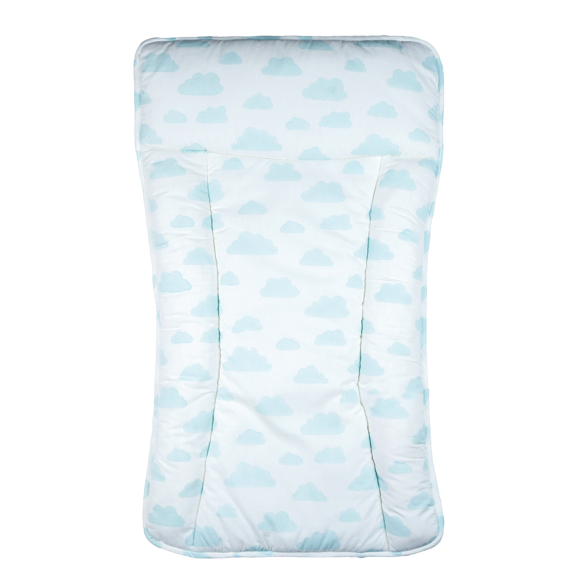 Masilo Changing Mat Reversible Organic Cotton Water Resistant Elephant Parade 30x17in