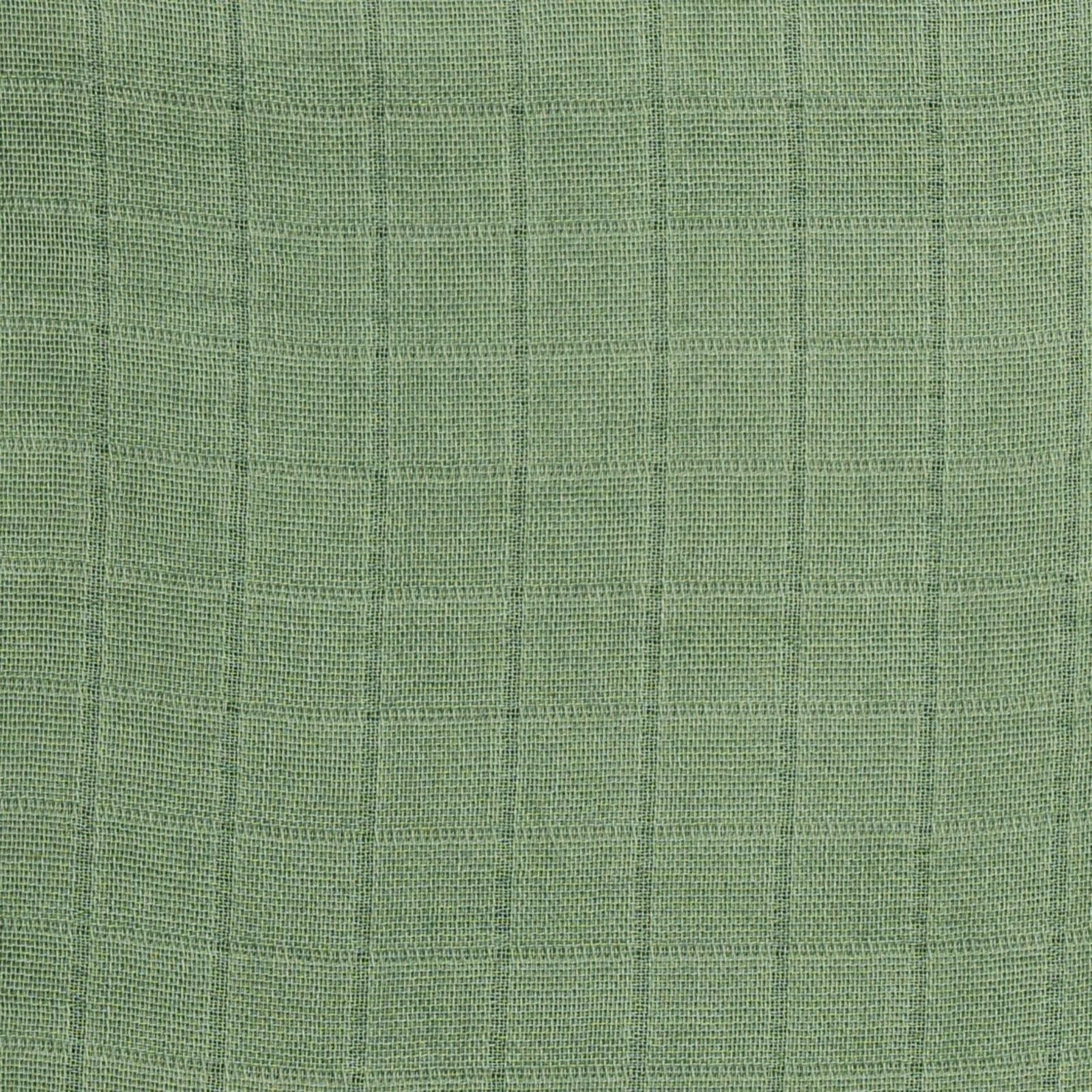 Green Palm 3 PC Kids Organic Cotton Muslin Swaddle Set