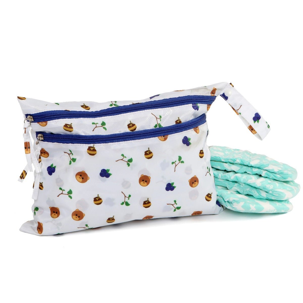 Melii Wet Bag Bear Multicolor 0.39x7.48x6.3in 0.22lb