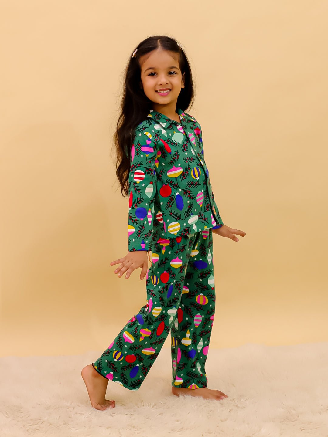  Merry Snuggle Squad Christmas Kids Winter Pajama Set