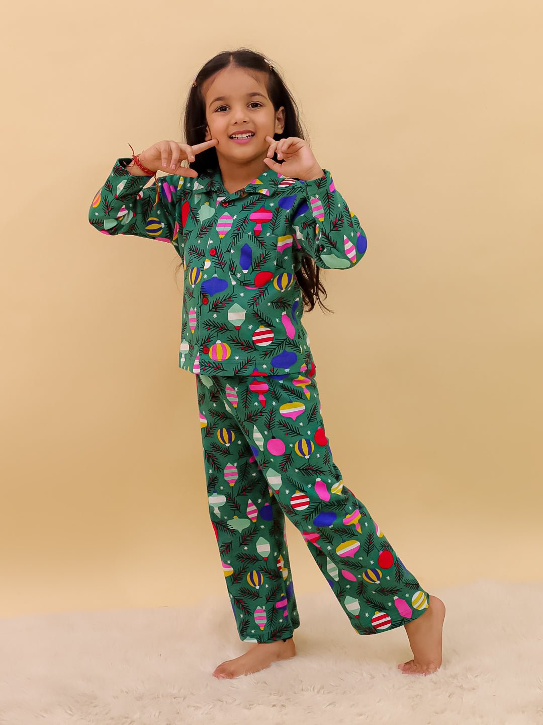  Merry Snuggle Squad Christmas Kids Winter Pajama Set