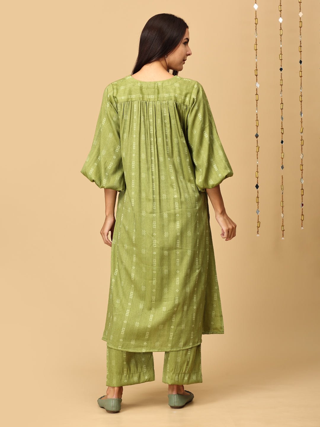  Mint Magic Maternity and Nursing Co Ord Set Green