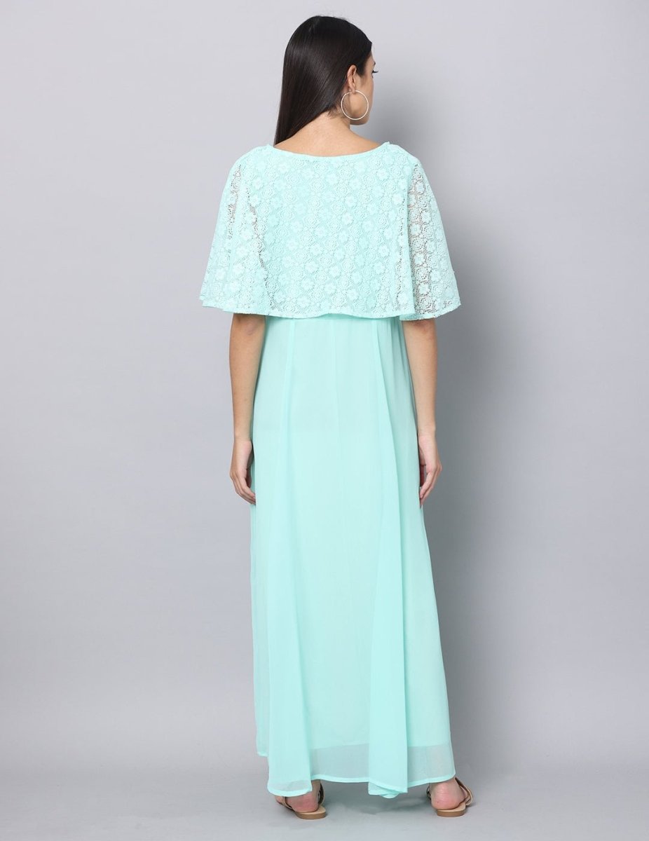  Misty Miss Jade Maternity and Nursing Gown Mint