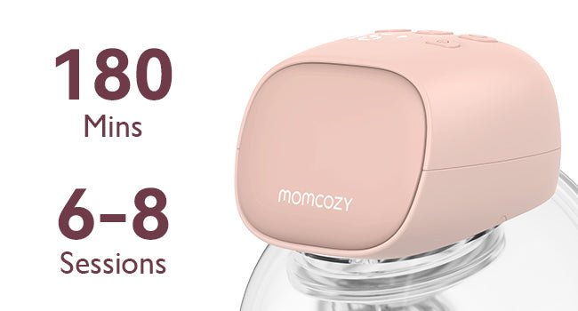 Momcozy S9 Pro Double Hands-Free Breast Pump Pink 0.55lb