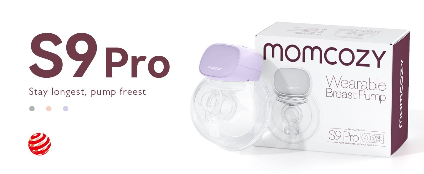 Momcozy S9 Pro Double Hands-Free Breast Pump Pink 0.55lb