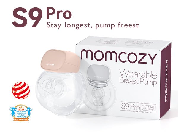 Momcozy S9 Pro Double Hands-Free Breast Pump Pink 0.55lb