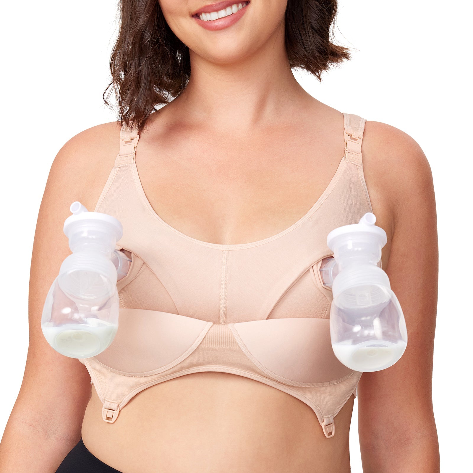 Momcozy Maternity Accessory 4-in-1 Hands-Free Pumping Bra Skin