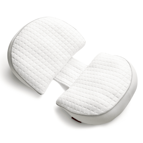 Momcozy Portable Maternity Accessory Belly Wedge Pillow White
