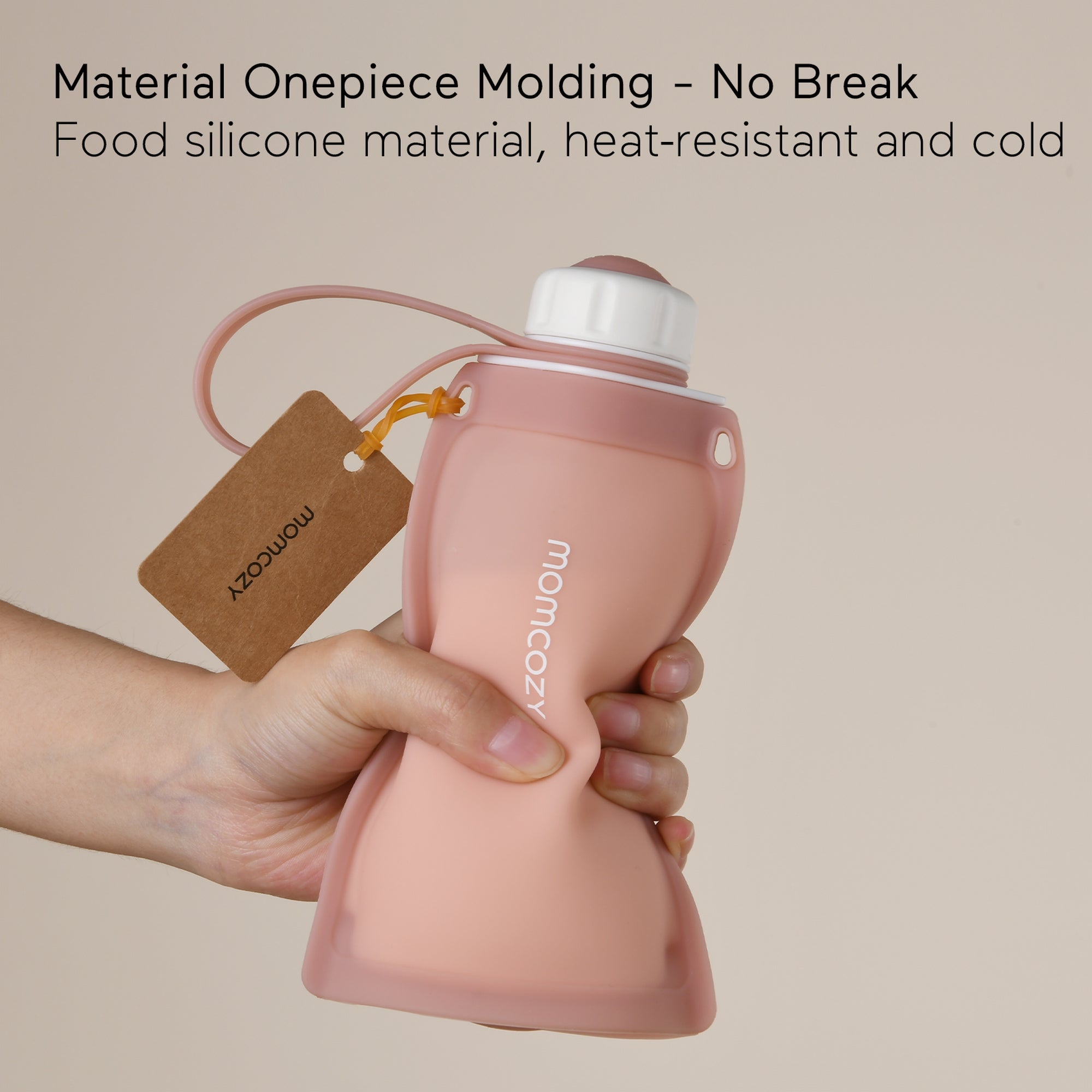 Momcozy Silicone Milk Storage Bags 2pcs Purple and White 0.42lb