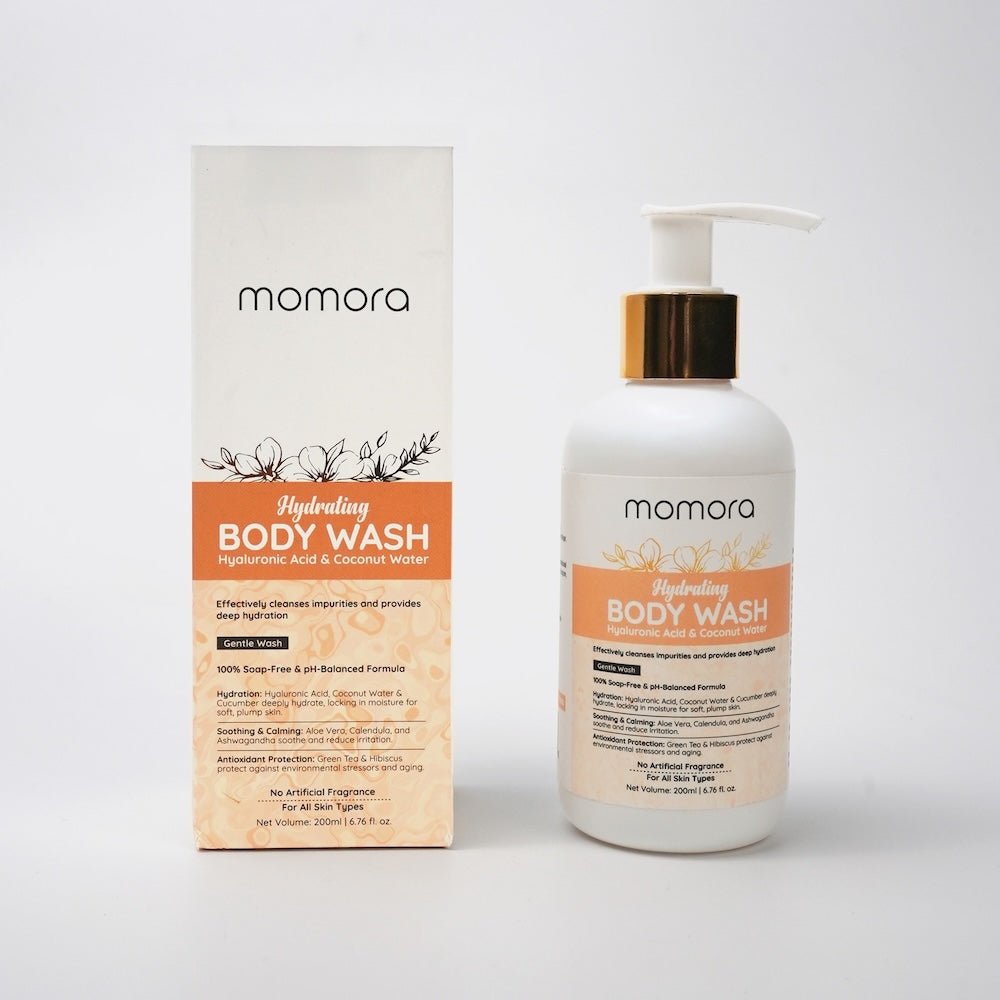 Momora Hydrating Body Wash with Coconut Water Pregnancy Safe 200ml