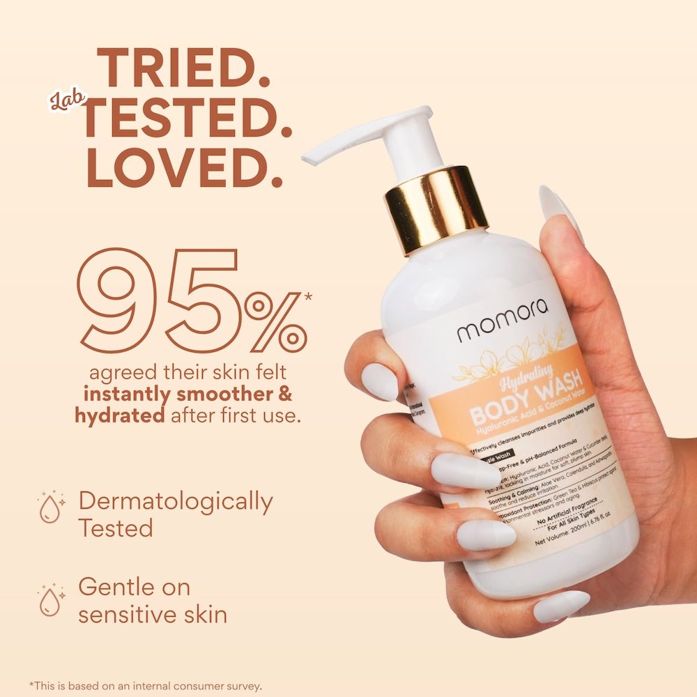 Momora Hydrating Body Wash with Coconut Water Pregnancy Safe 200ml