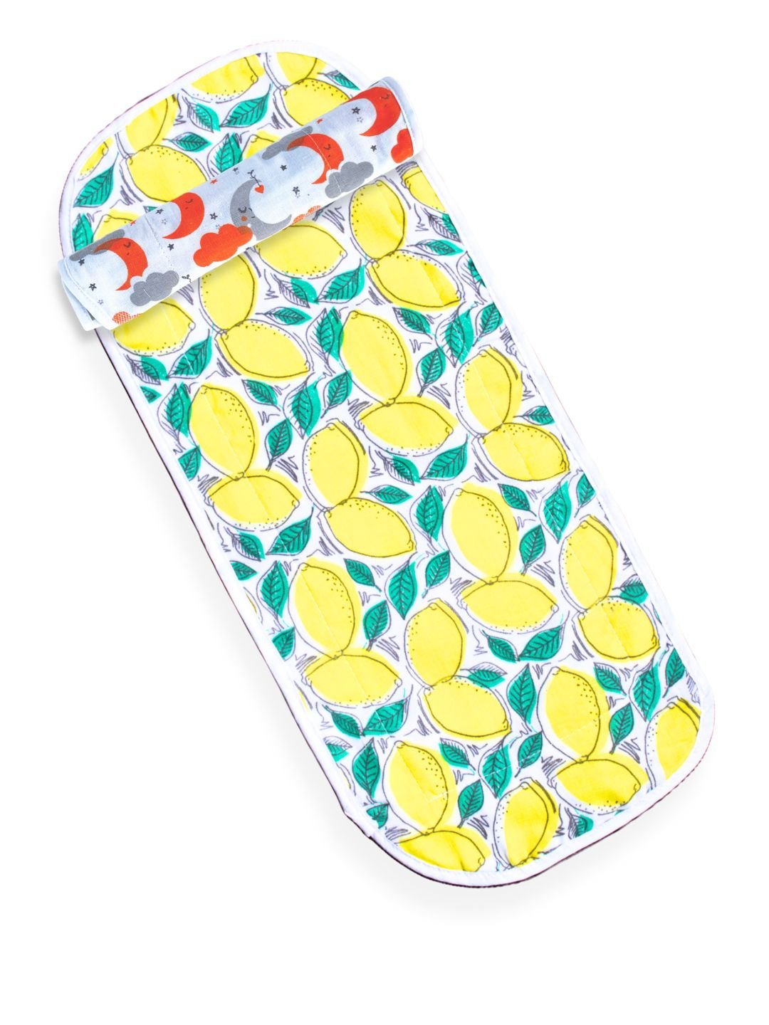 Fruity Lime-Moon 100% Cotton Muslin Burp Cloth Combo For Babies