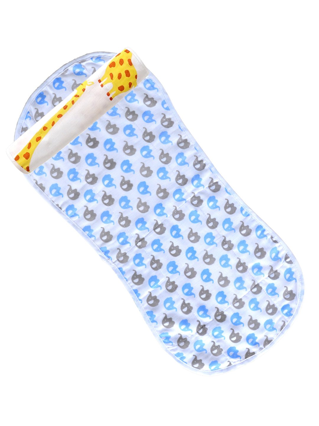 Tall As A Giraffe 100% Muslin Cotton Burp Cloth For Babies