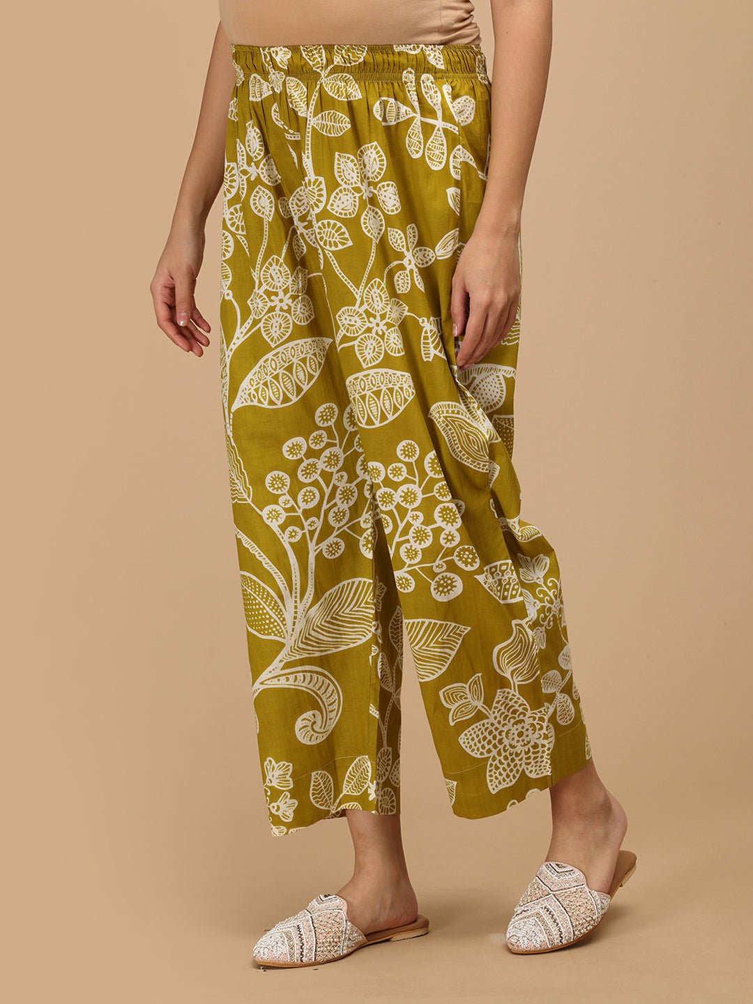  Mustard-ly Magical Nursing and Maternity Anarkali Kurta Set Mustard