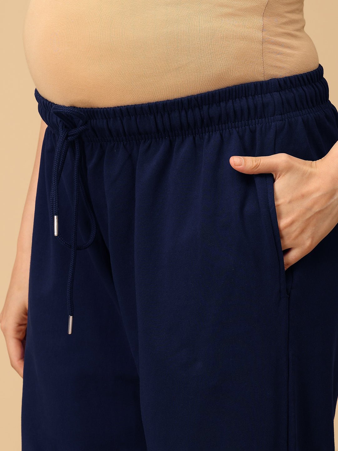  Navy Blue Maternity Joggers Navy Blue