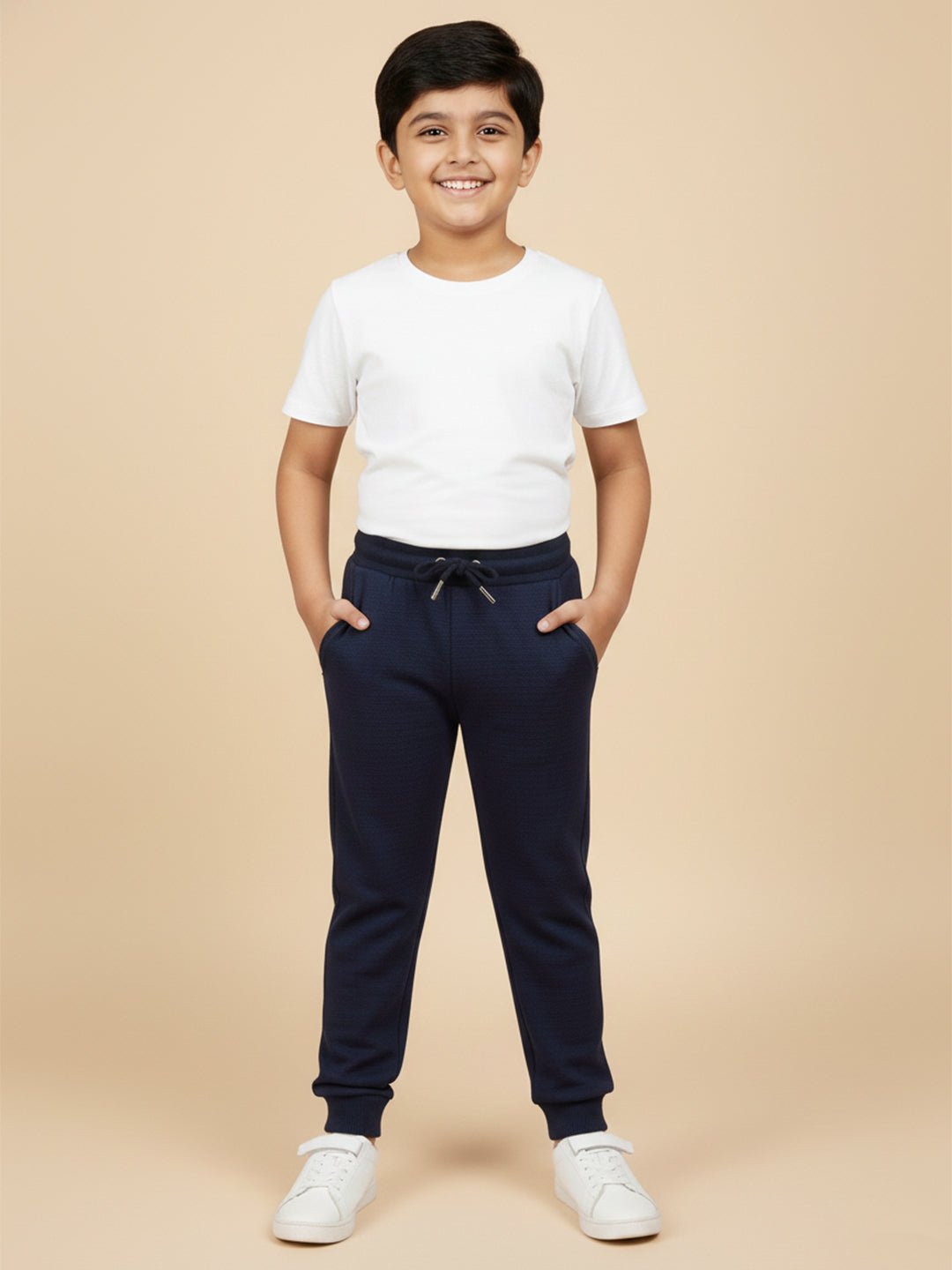  Navy Blue Winter Sweatpants For Kids