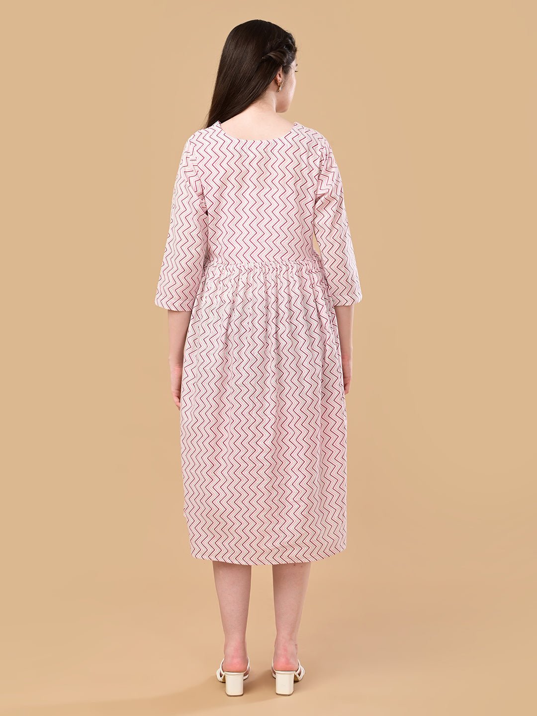  Nebula Maternity and Nursing Dress Multi