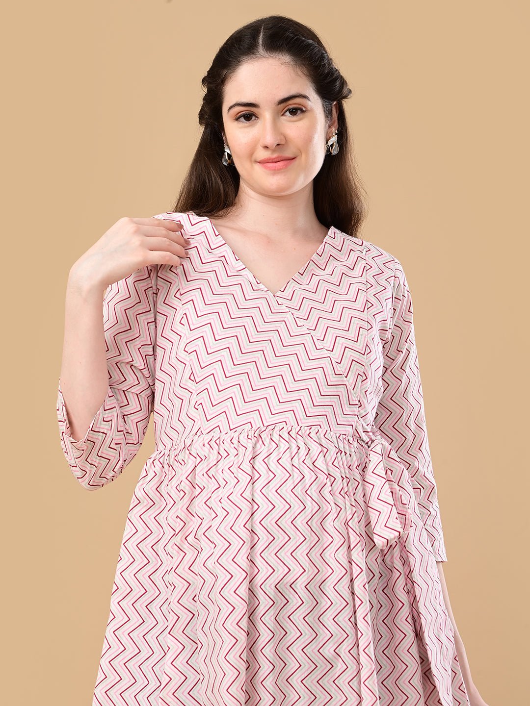  Nebula Maternity and Nursing Dress Multi