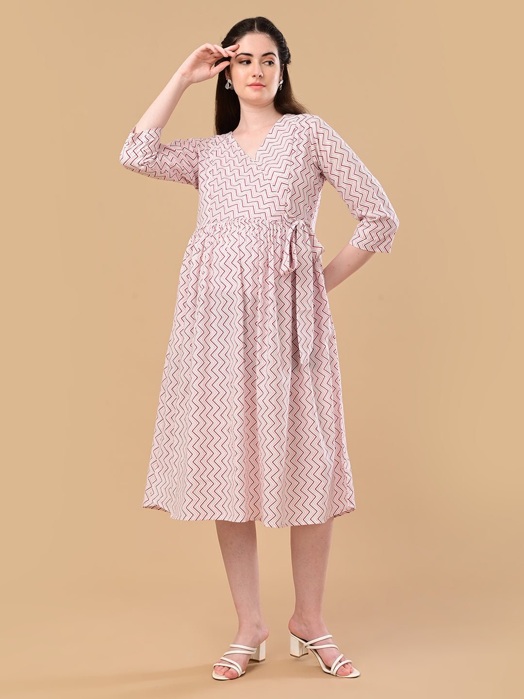  Nebula Maternity and Nursing Dress Multi