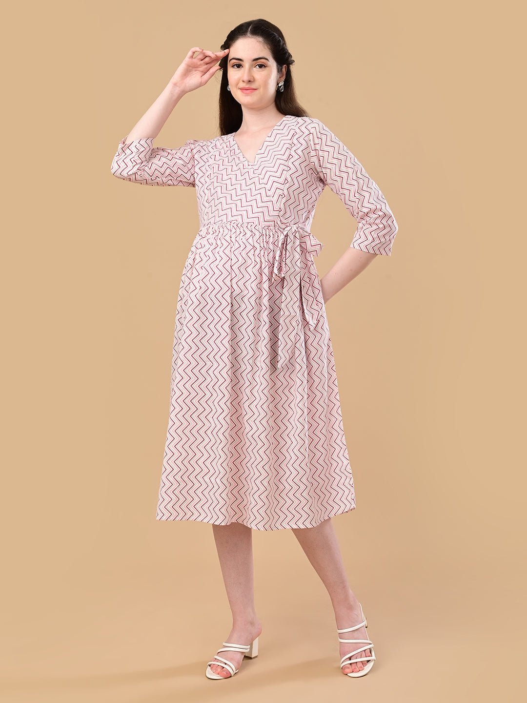  Nebula Maternity and Nursing Dress Multi