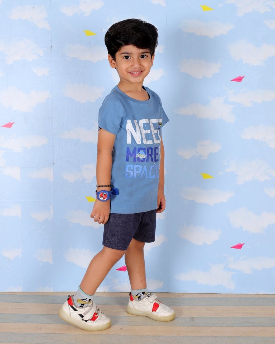 Need Some Space Boys T-Shirt And Shorts Set