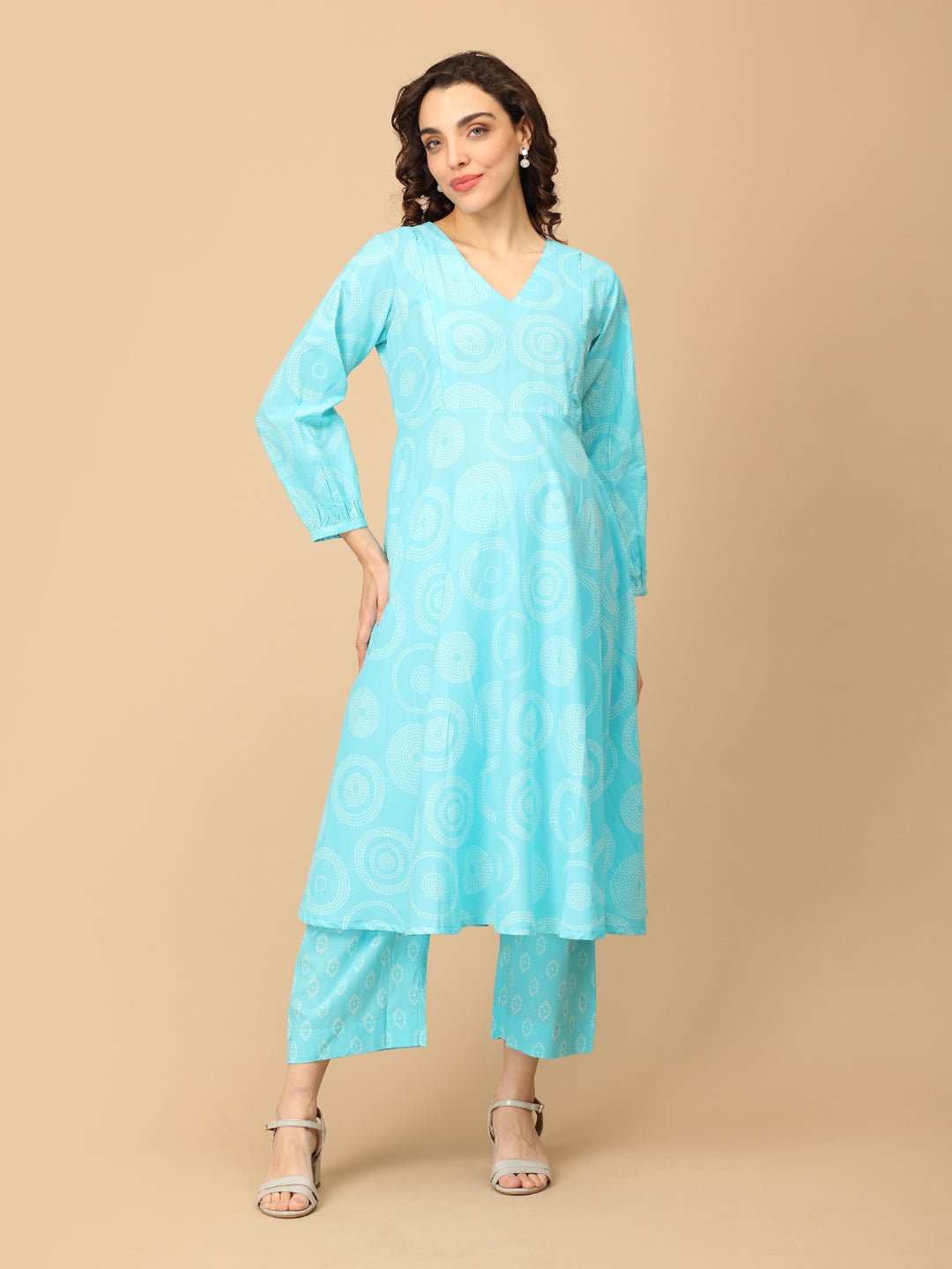  Neelam Niti Maternity and Nursing Kurta Set Multi