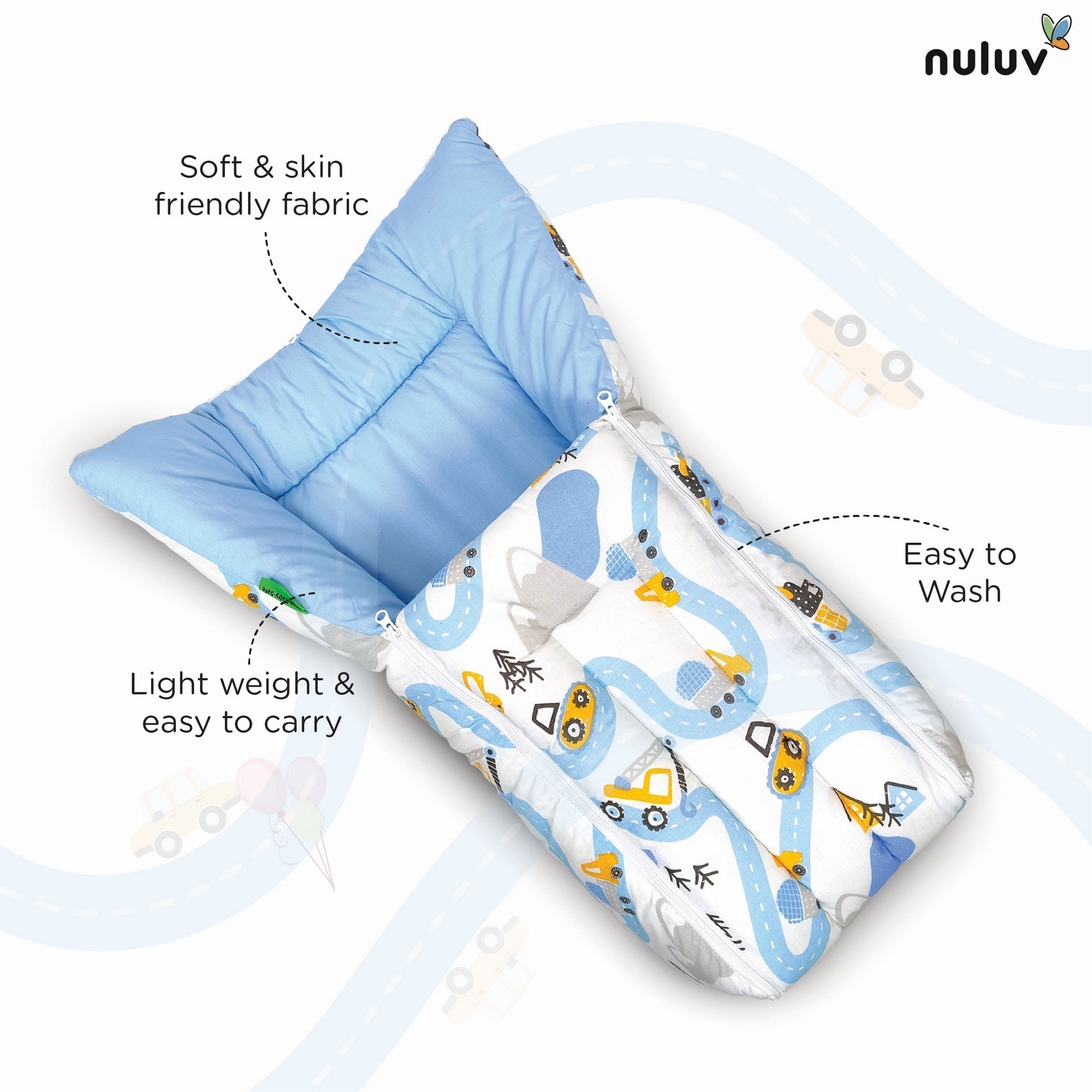 Transport 100% Cotton Carry Nest Carrier For Babies