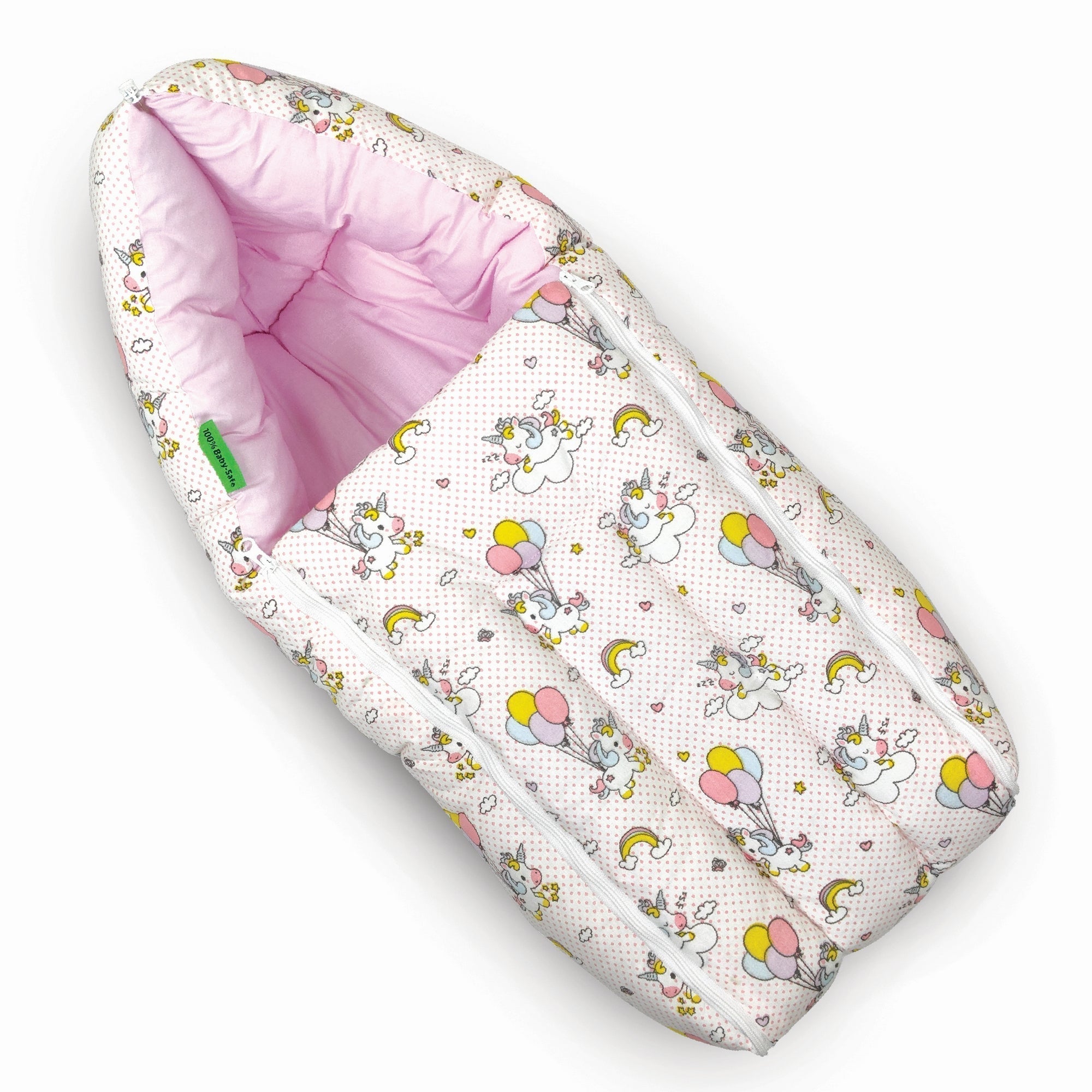 Unicorn Printed Cotton Carry Nest Carrier For Babies