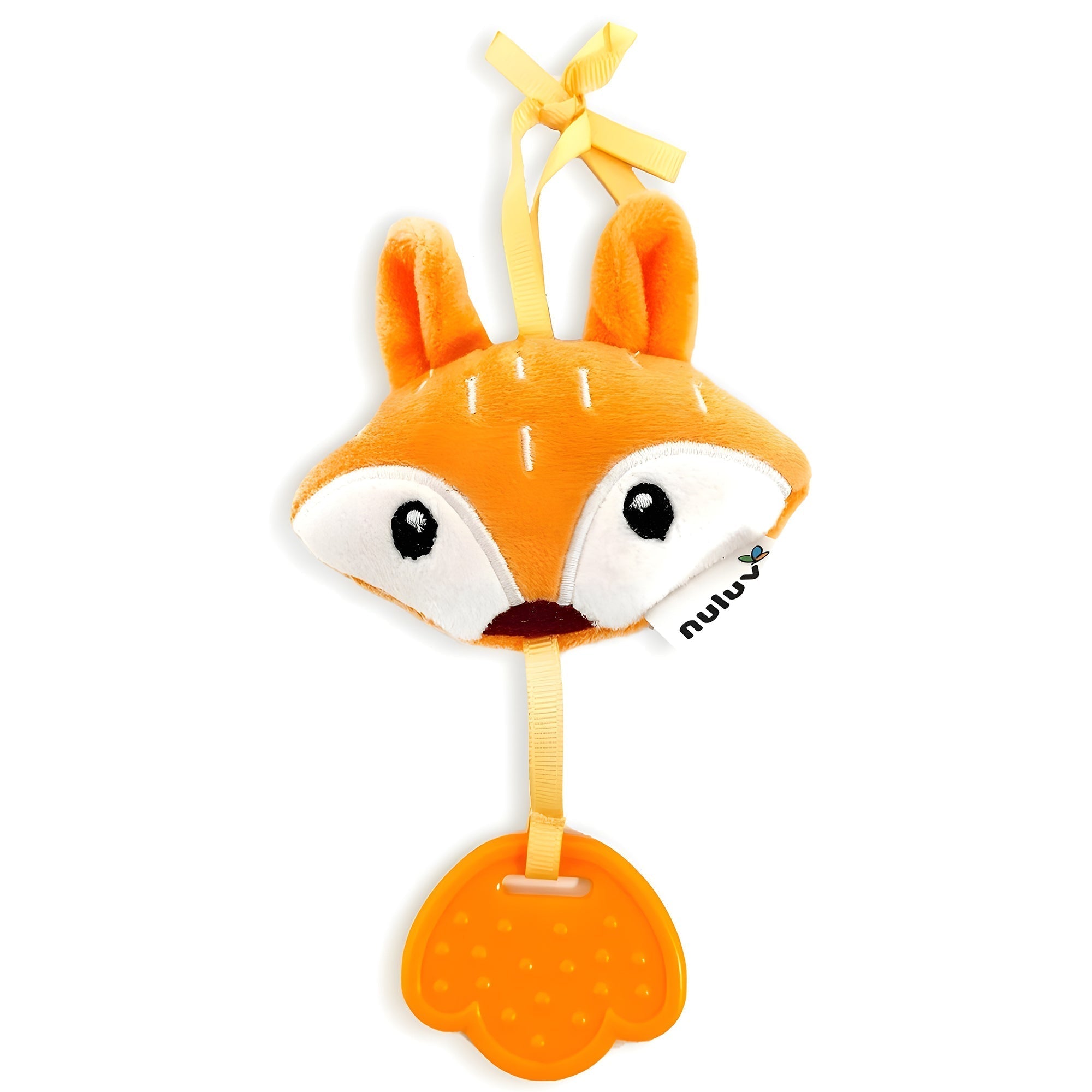 Nuluv Fox Soft Toy Silicone Teether For Babies