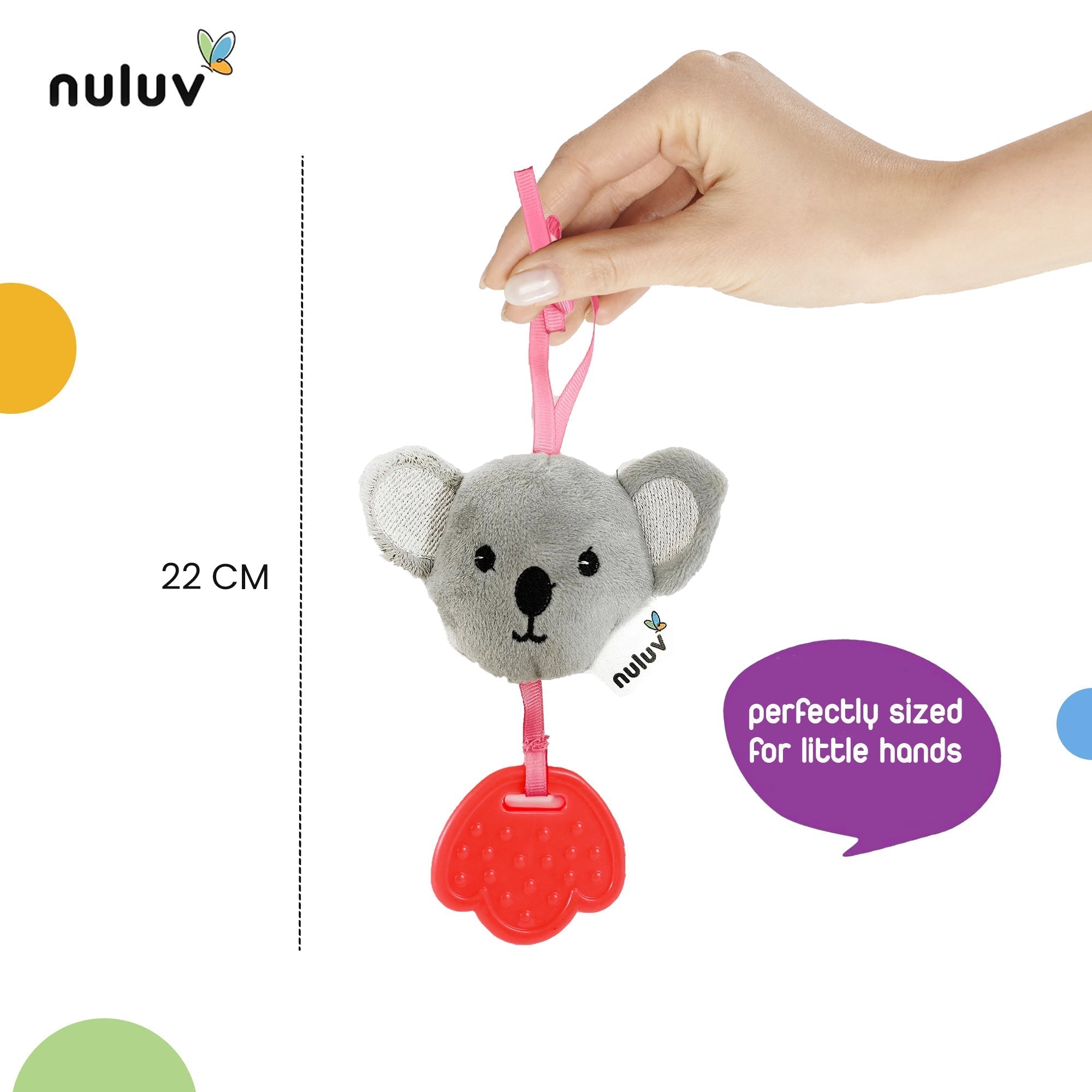Nuluv Soft Toys Koala Teether For Babies