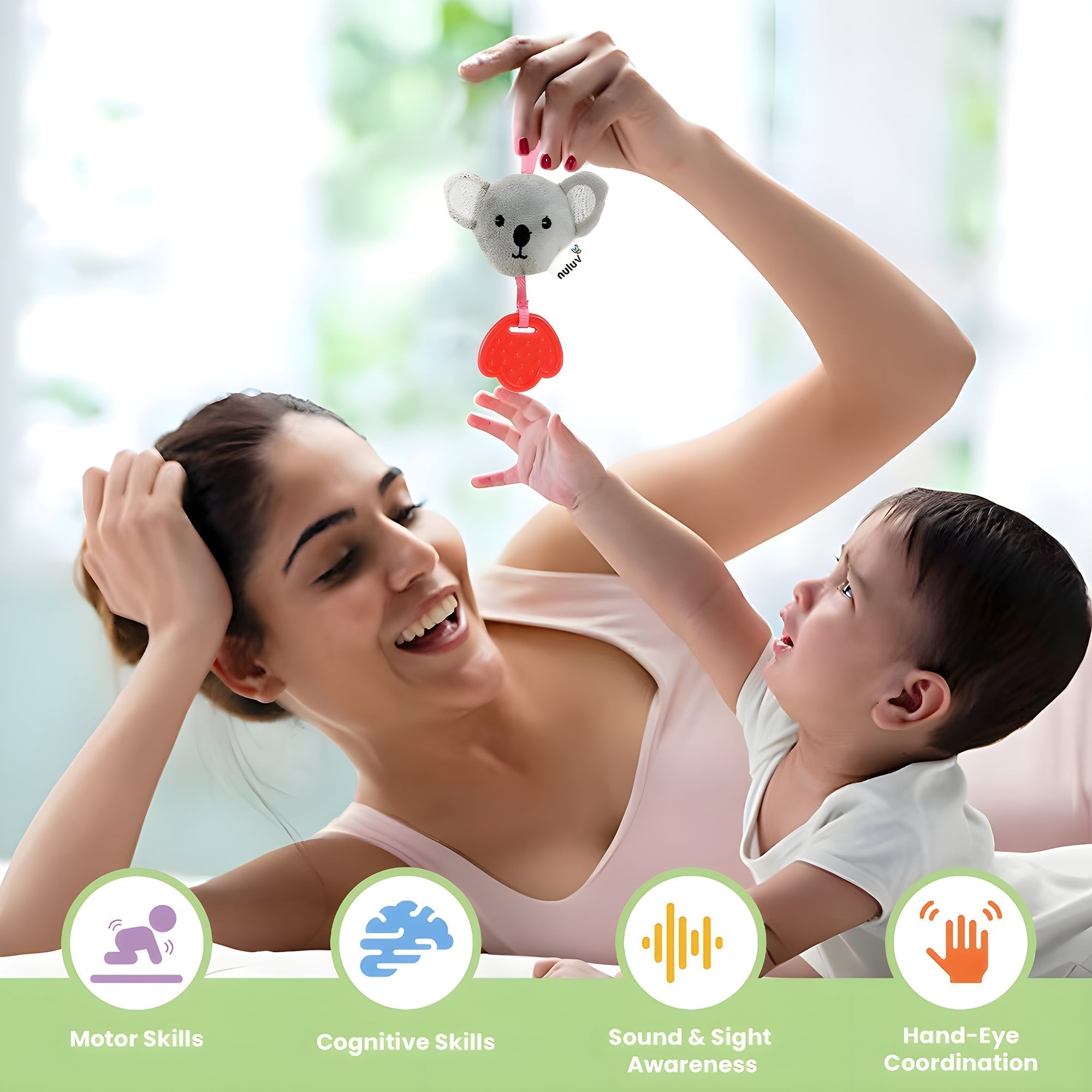 Nuluv Soft Toys Koala Teether For Babies