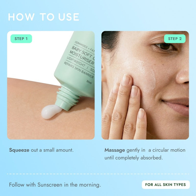 Orimii Babysoft Ceramide Moisturiser Hydrating Soothing Pregnancy Safe 1.69oz