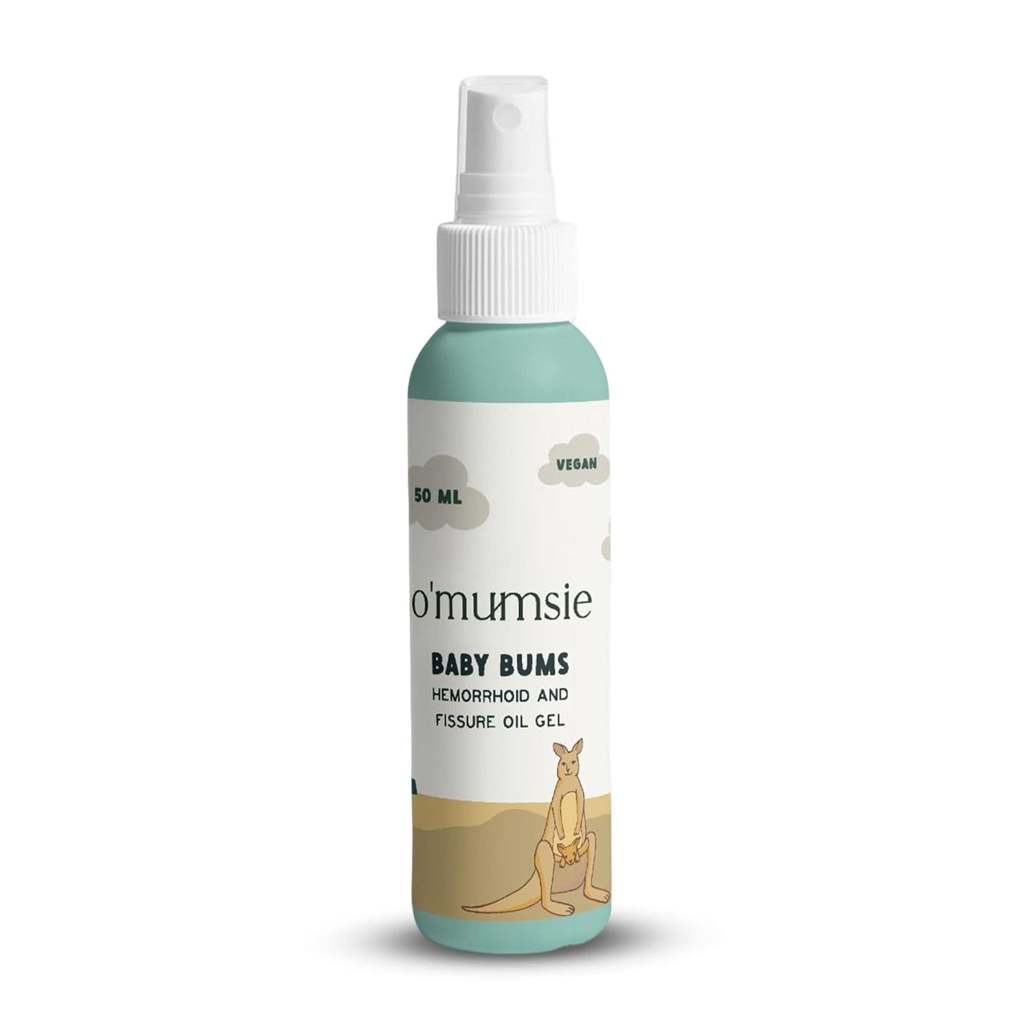 O'mumsie Hemorrhoid & Fissure Ointment Organic Oil Gel 50ml 0.11lb