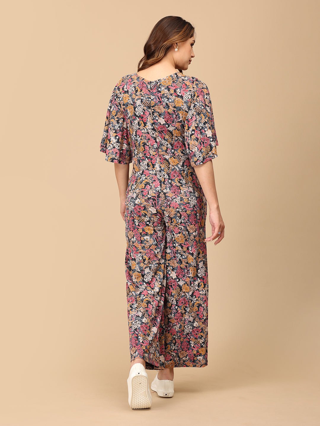  One-Piece Wonder Maternity and Nursing Jumpsuit Multi