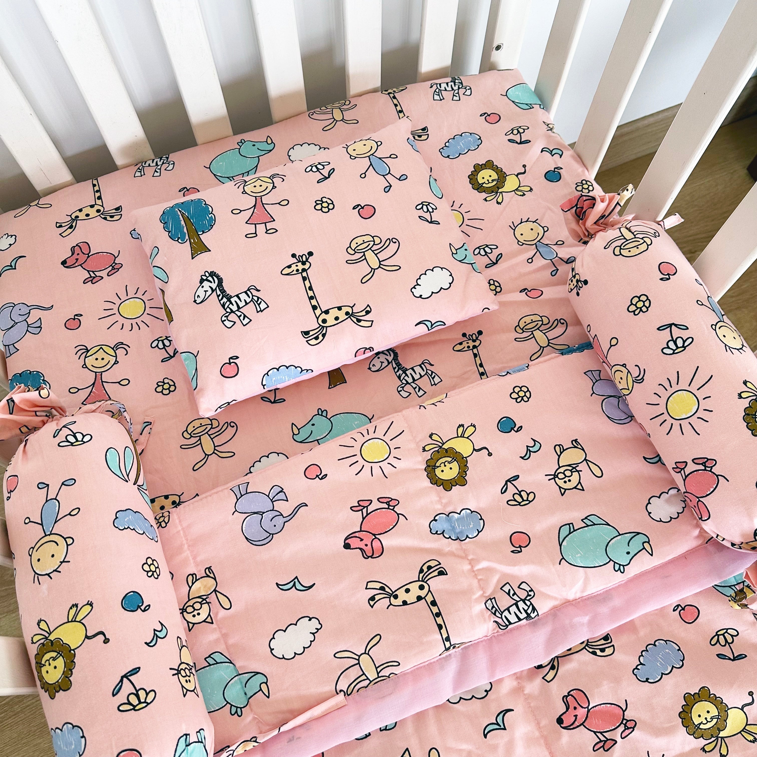 Pink 1 PC Kids Cotton Baby Bedding for Newborns