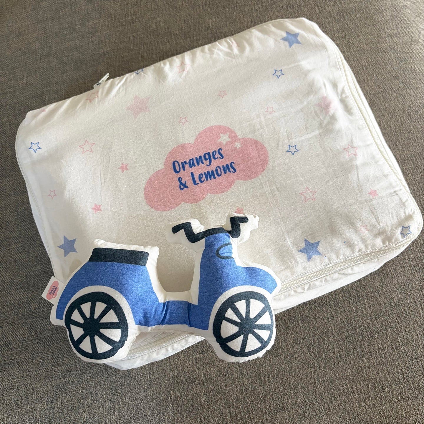 Little Rider Organic Muslin 5 Pcs Bedding Set For Babies