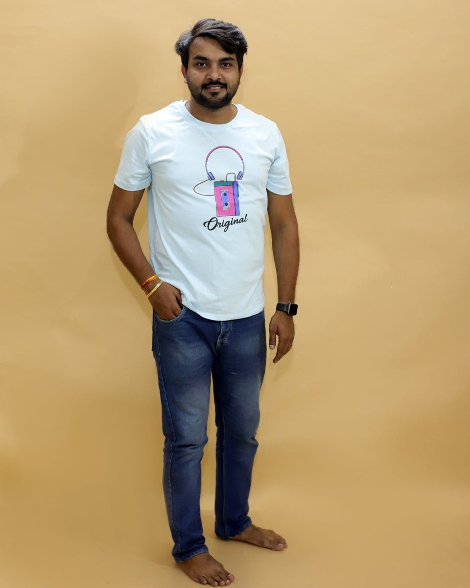 Original White Cotton Matching Family T-Shirt Twinning Combo Of 3
