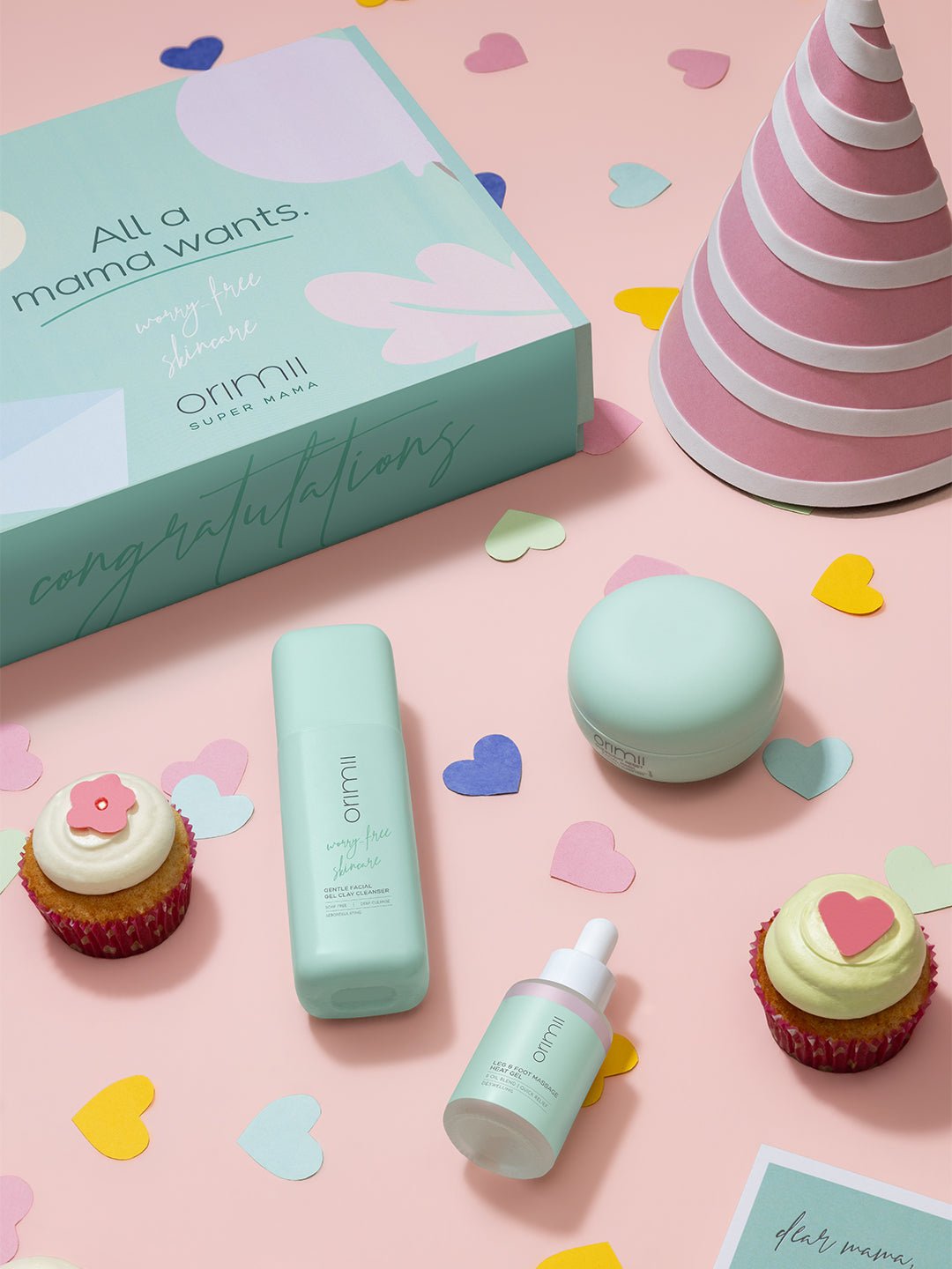 Orimii All A Mama Wants Gift Box Skincare Pregnancy Safe 0.51lb