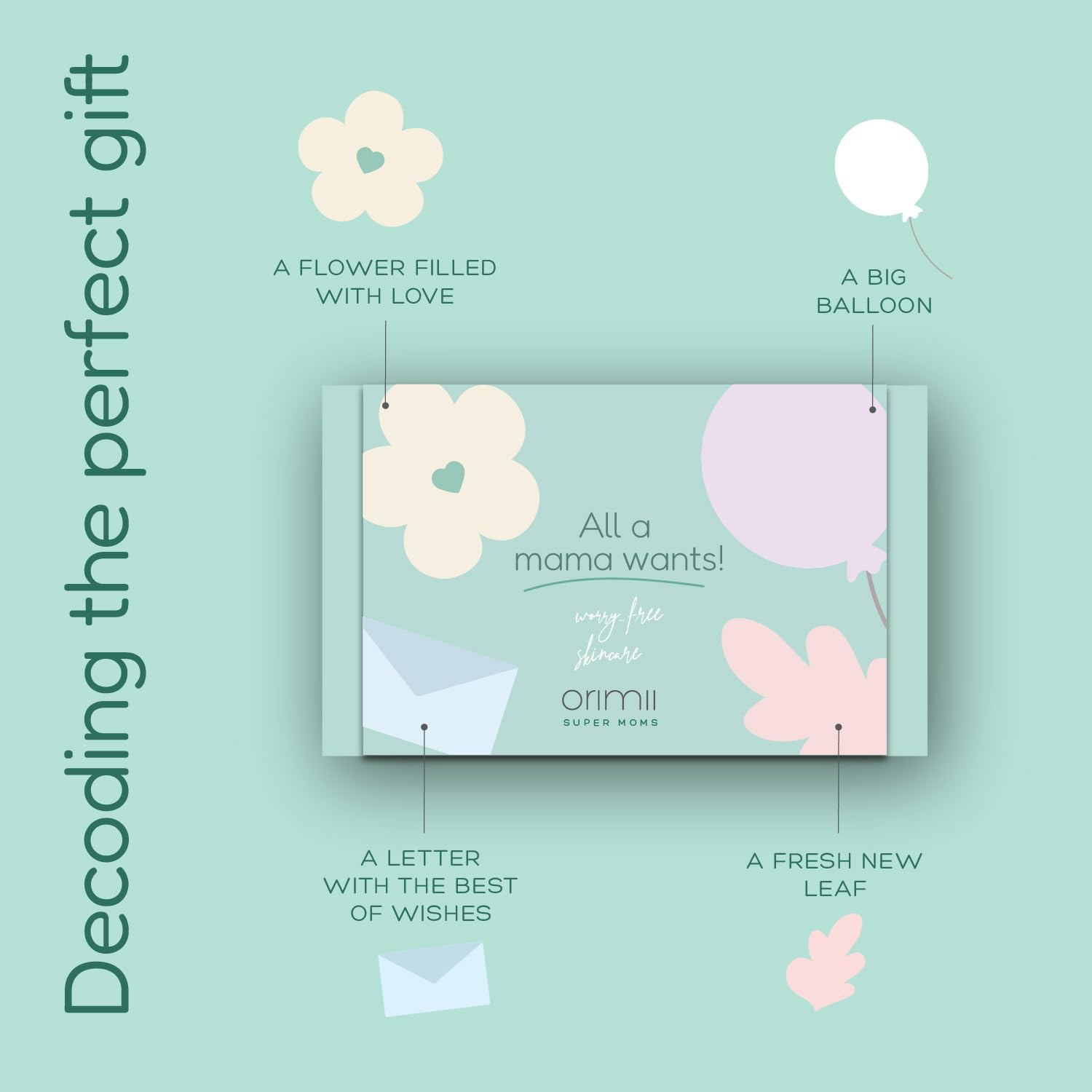 Orimii All A Mama Wants Gift Box Skincare Pregnancy Safe 0.51lb